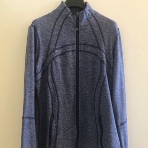 Lululemon full zip athletic shirt